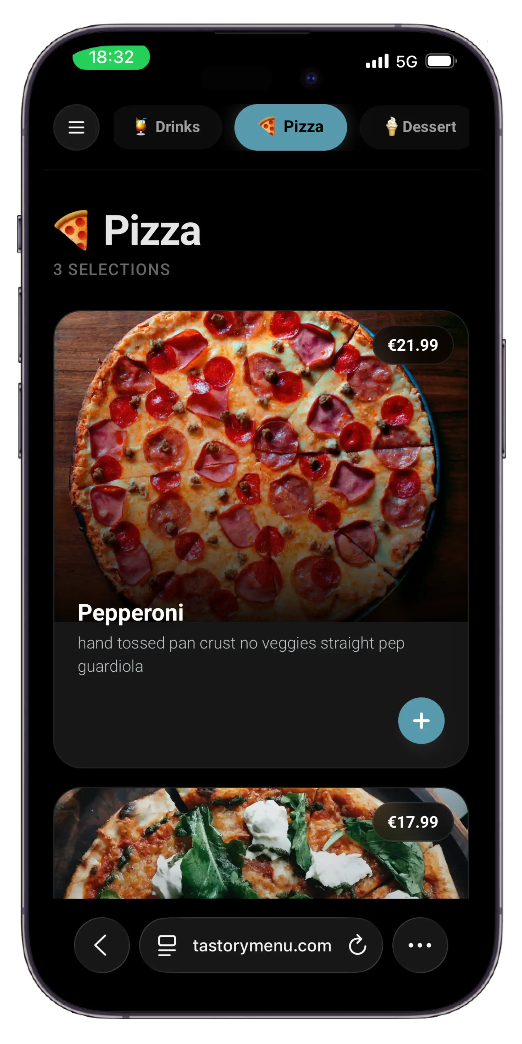 Tastory App Screenshot 2